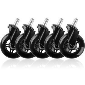 Paracon Rubber Casters - Noir