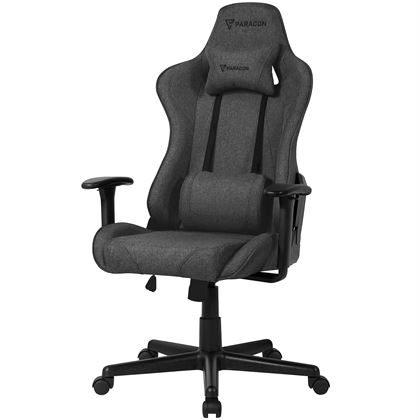 Chaise Gaming Paracon BRAWLER - Textile Gris Foncé