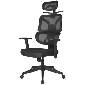 Chaise Gaming et de Bureau Paracon MESH Pro - Noire