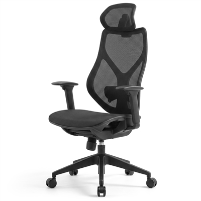 Chaise Gaming et de Bureau Paracon MESH Breeze - Noire