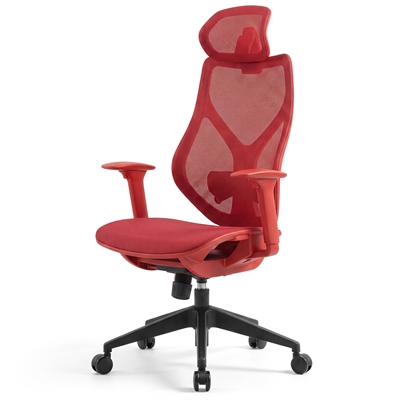 Chaise Gaming et de Bureau Paracon MESH Breeze - Rouge